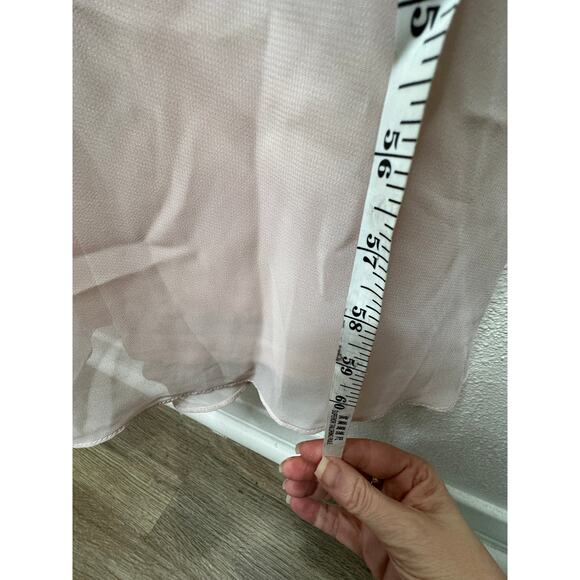 NWT Birdy Grey Pale Blush Spence Chiffon Convertible Maxi Dress M - Picture 11 of 16